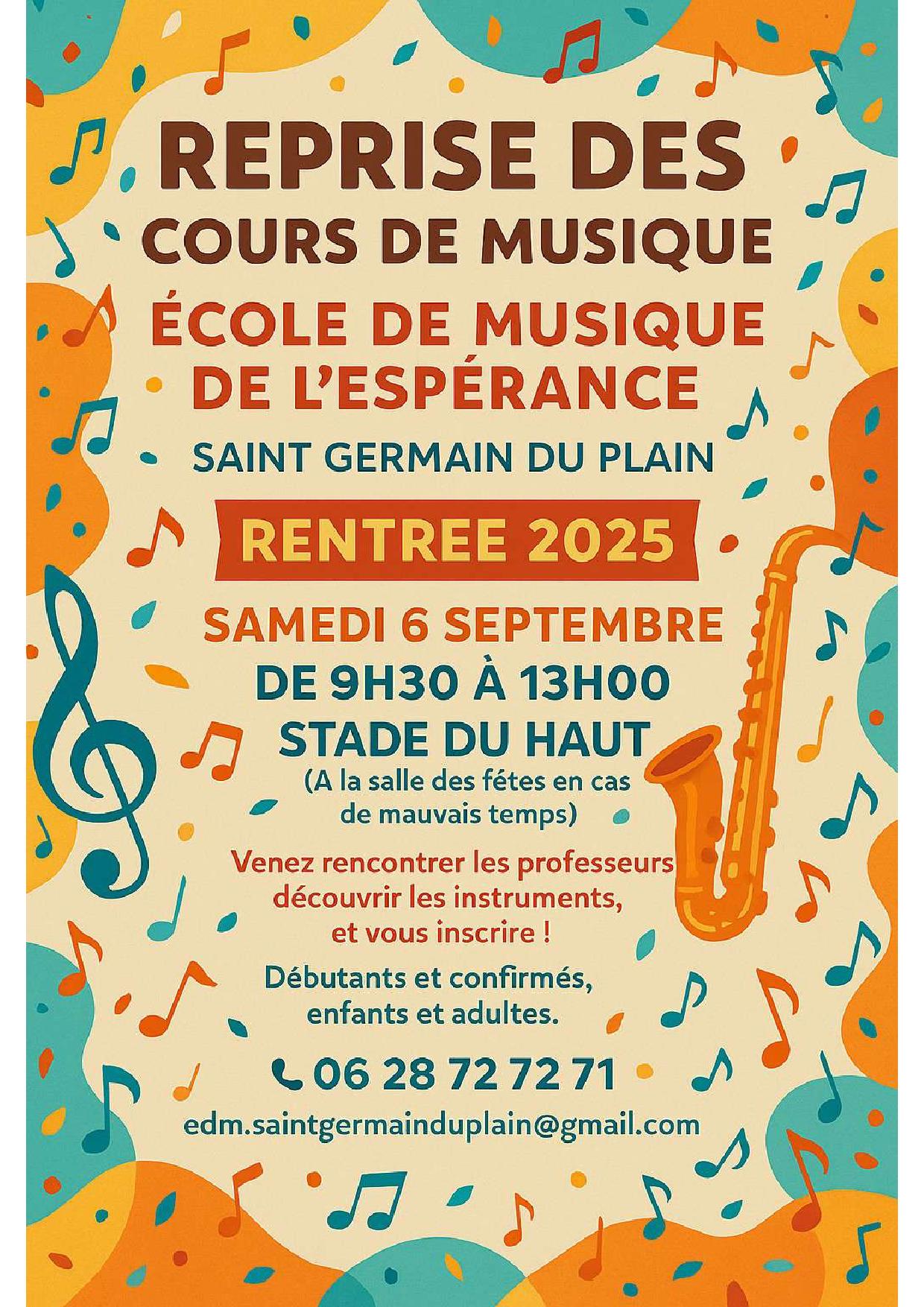 cours de musique