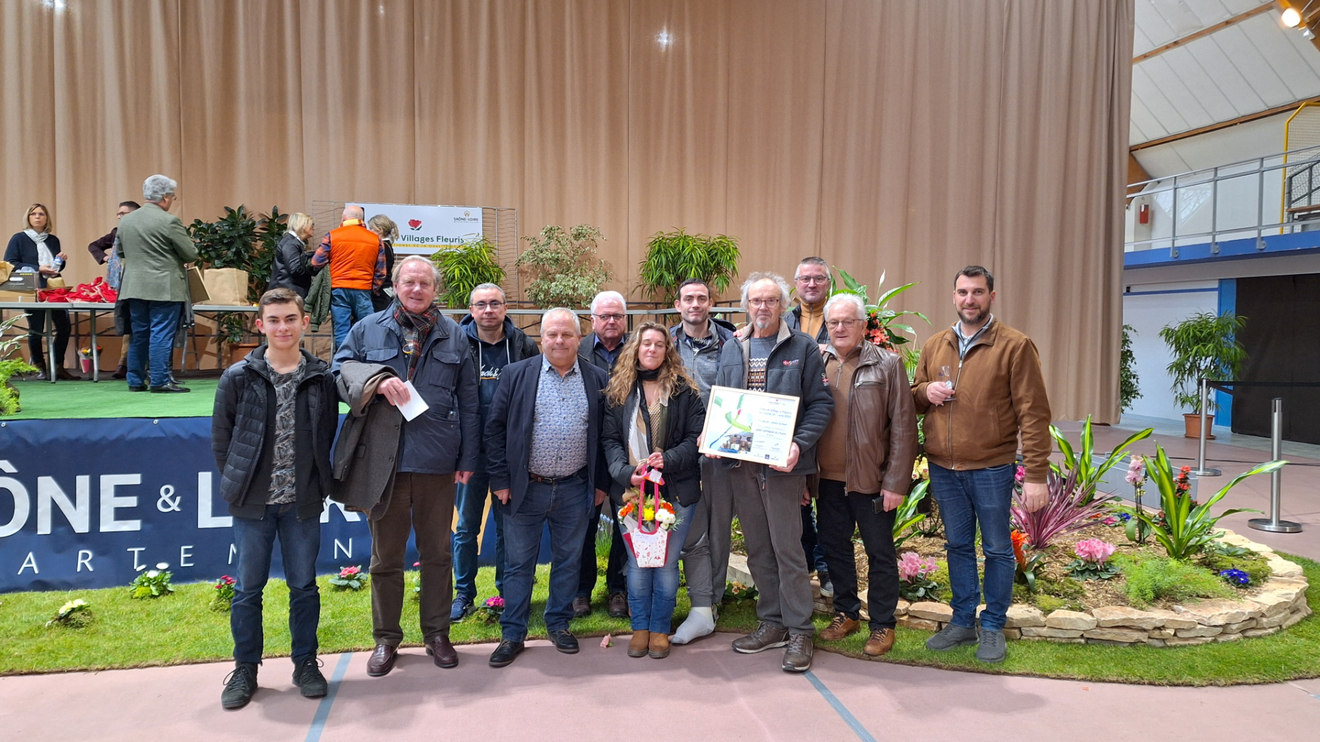 Remise des prix Villes et Villages fleuris