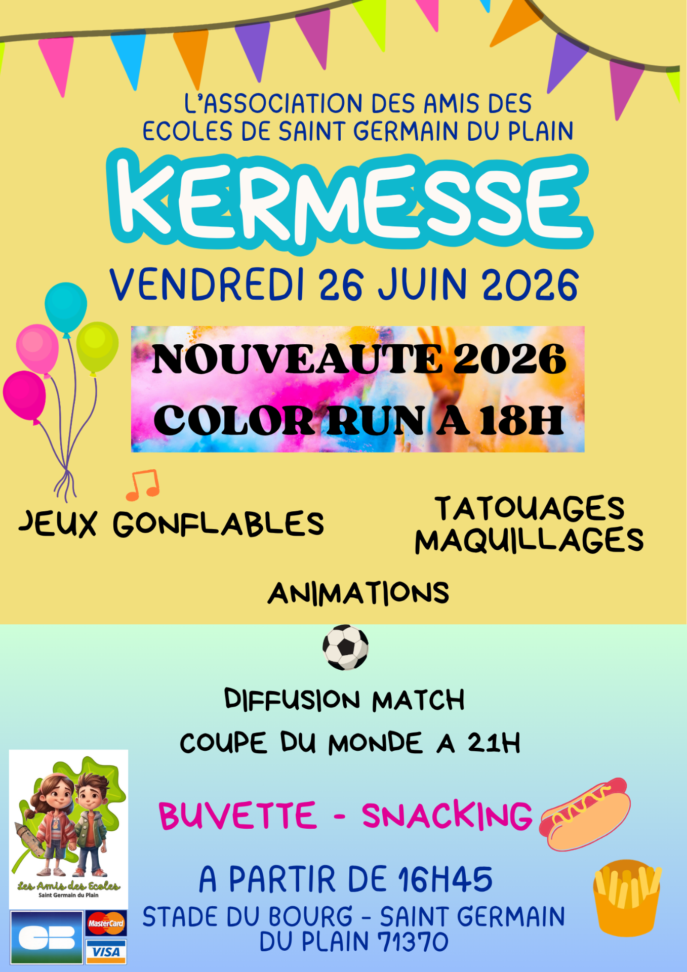 Kermesse des amis des écoles