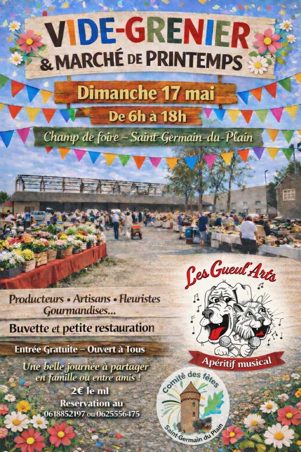 VIDE GRENIER-MARCHE DE PRINTEMPS